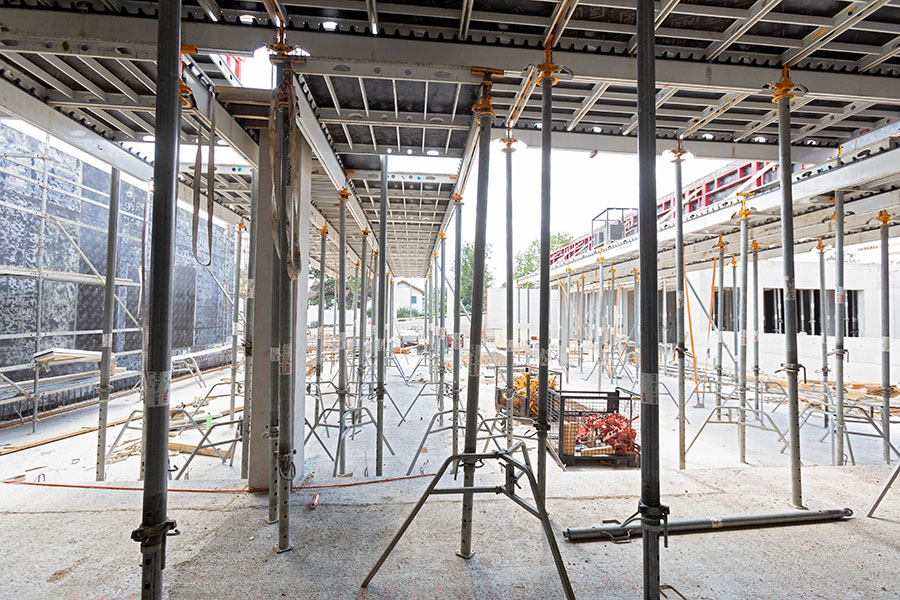 Klinik Donaustadt: Baustelle Neubau ZNA