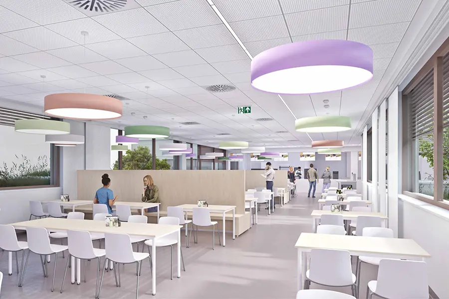 Klinik Donaustadt: Neues Mitarbeiter*innen-Restaurant