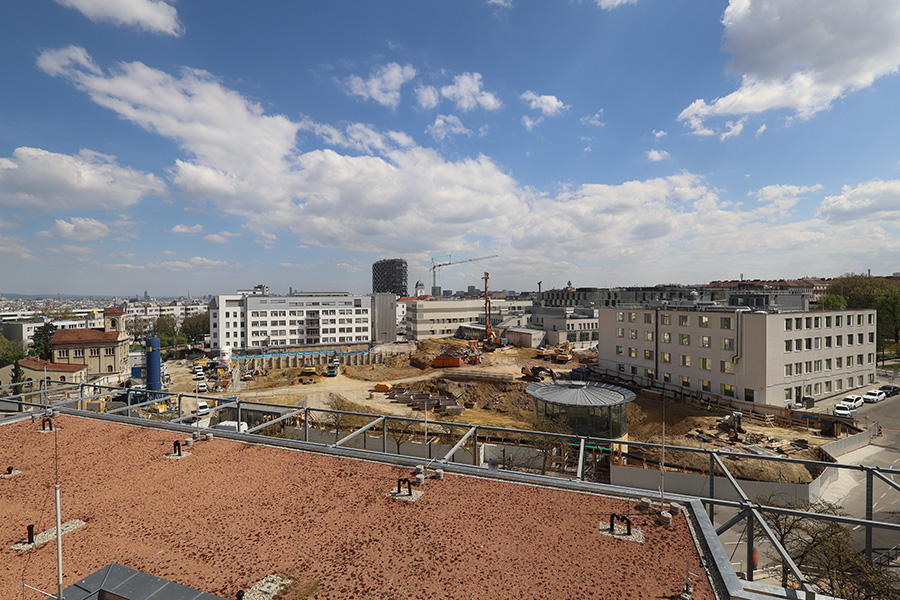 Klinik Favoriten: Abbruch von Pavillon E und F für die neue ZNA