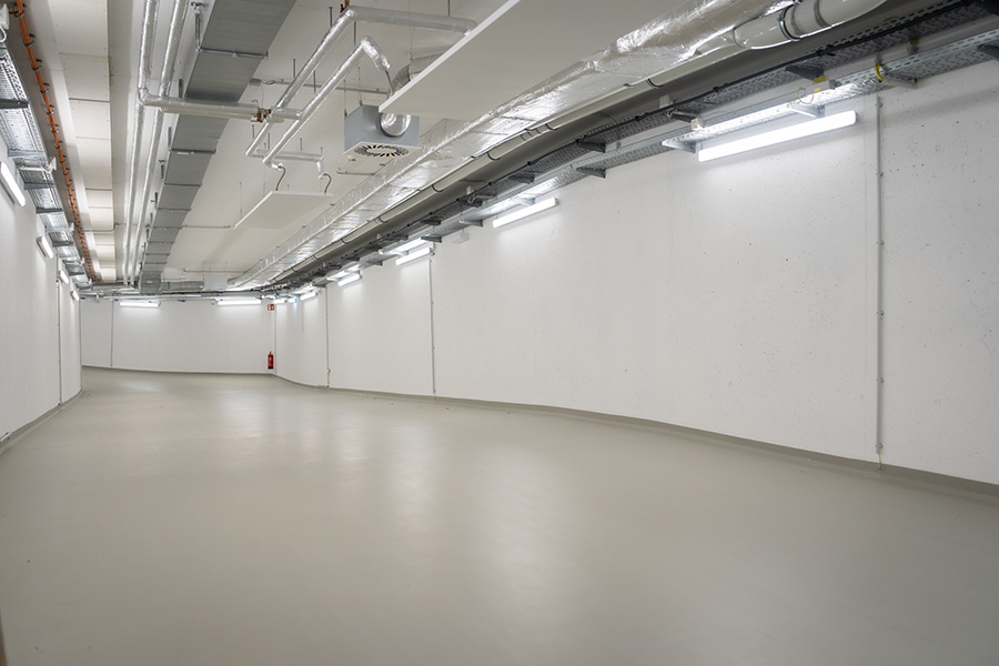 Klinik Favoriten: Neubau Kollektorgang
