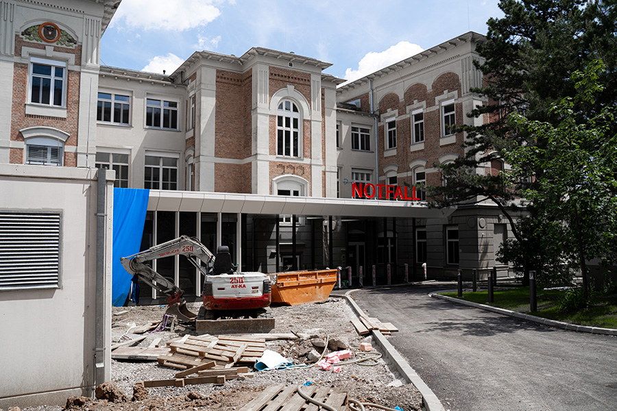 Klinik Hietzing: Temporäre ZNA