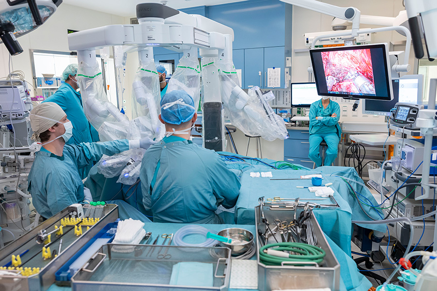 Klinik Landstraße: Neuer OP-Saal mit Da-Vinci-Roboter