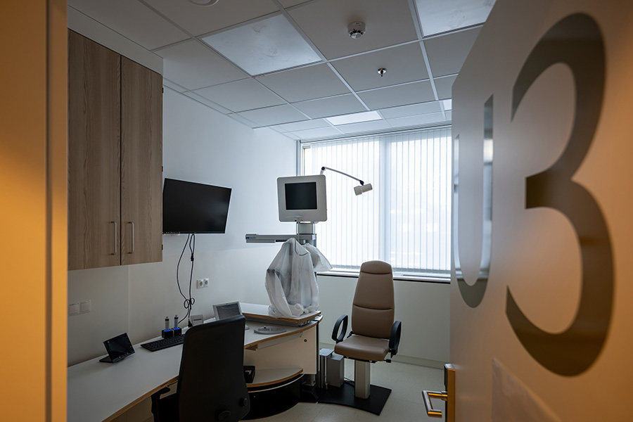 Klinik Landstraße: Neues Untersuchungszimmer Klinik Landstraße: Neues Untersuchungszimmer