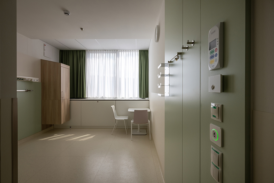 Klinik Landstraße: Stationssanierung Augenheilkunde Klinik Landstraße: Stationssanierung Augenheilkunde