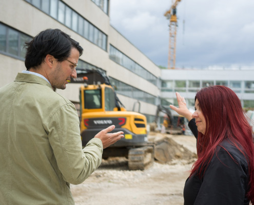 AKH Wien Eltern-Kind-Zentrum im Bau