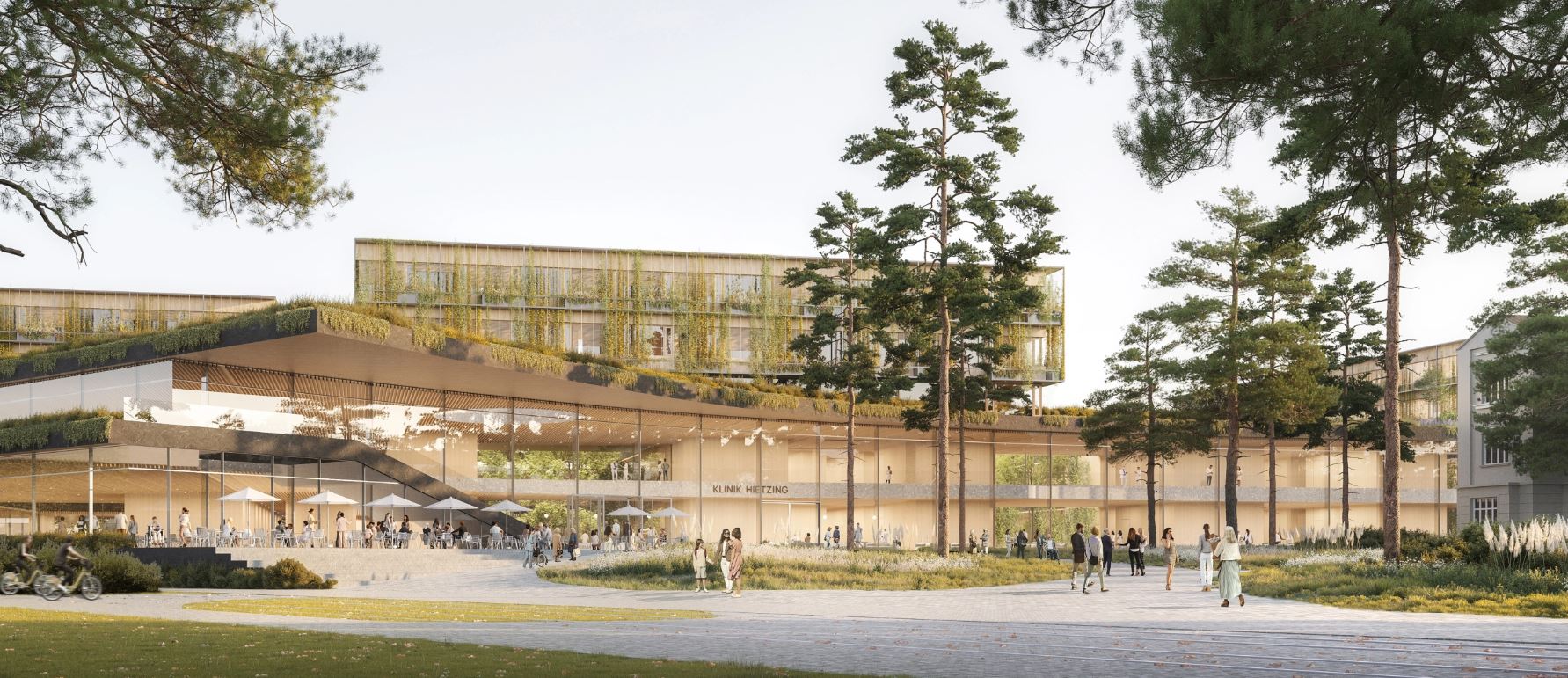 Klinik Hietzing Rendering