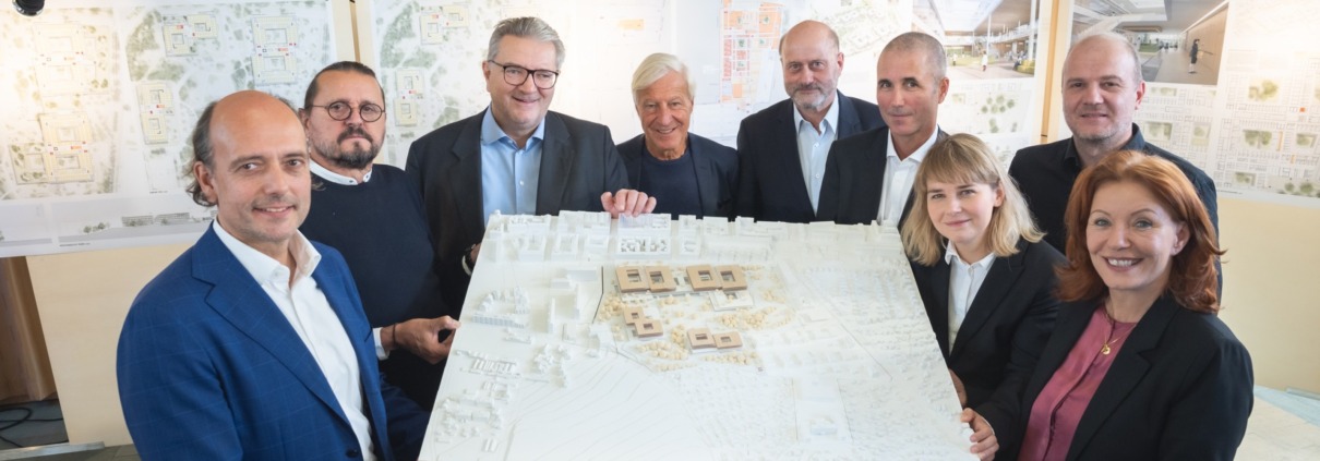 Präsentation Siegerprojekt Klinik Ottakring