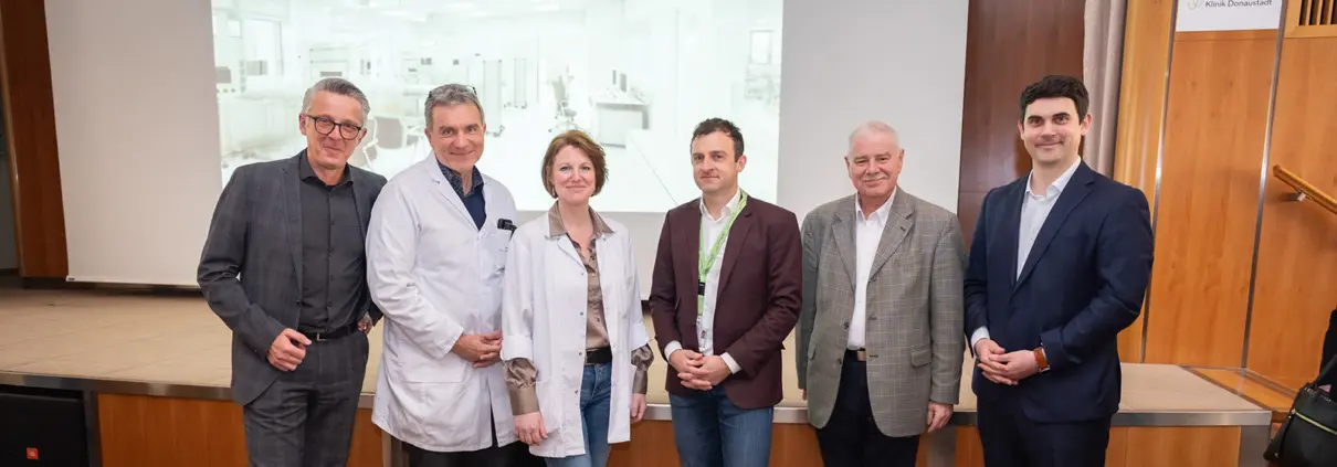 Mitarbeiterveranstaltung Modernisierung Klinik Donaustadt