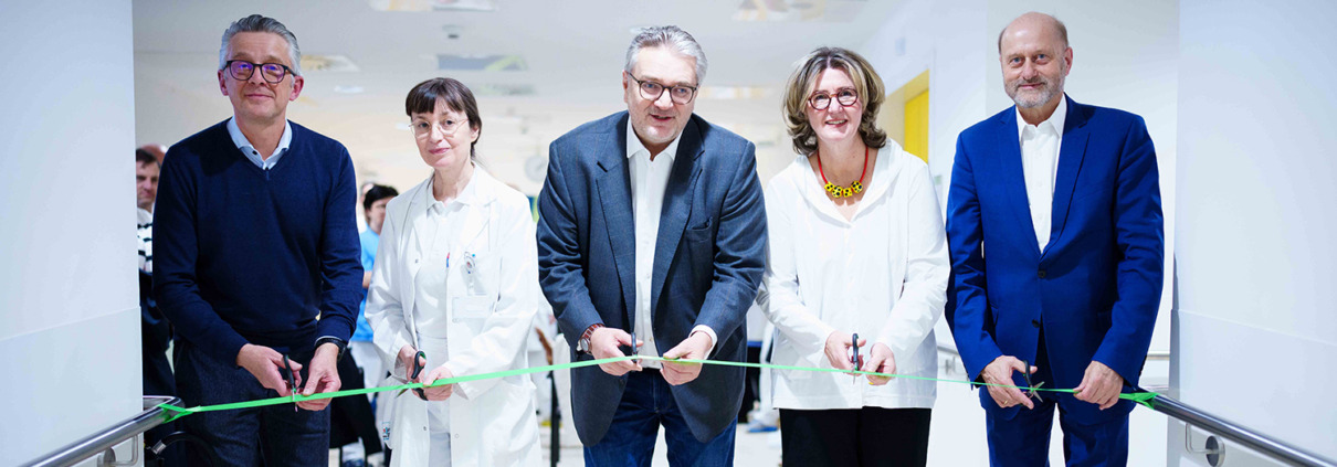 Eröffnung Zubau Institut physikalische Medizin Klinik Favoriten