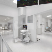 Klinik Donaustadt Rendering ZNA Schockraum