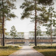 Klinik Hietzing Rendering Rolandbrunnen