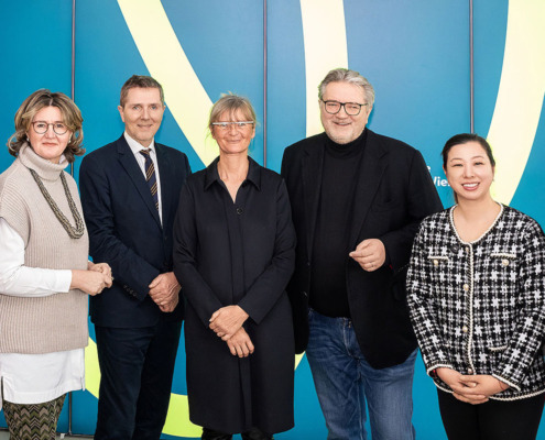 Klinik Favoriten Laboreröffnung Gruppenfoto