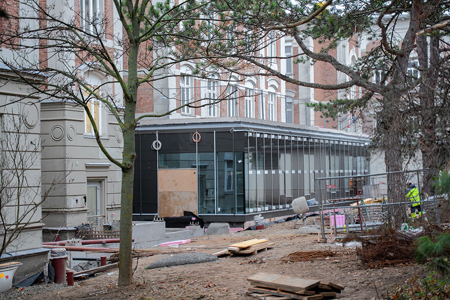 Klinik Hietzing: Rohbau interimistische ZNA und Institut für Labormedizin