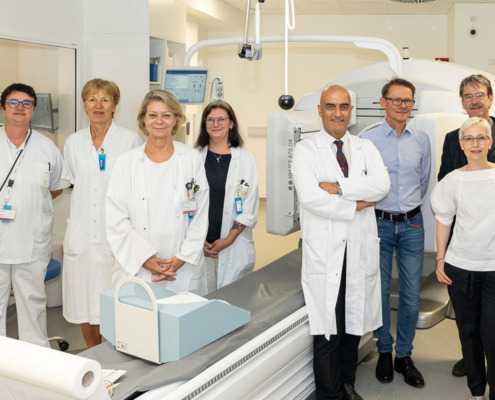 Gruppenfoto - Eröffnung der Nuklearmedizin in der Klinik Hietzing