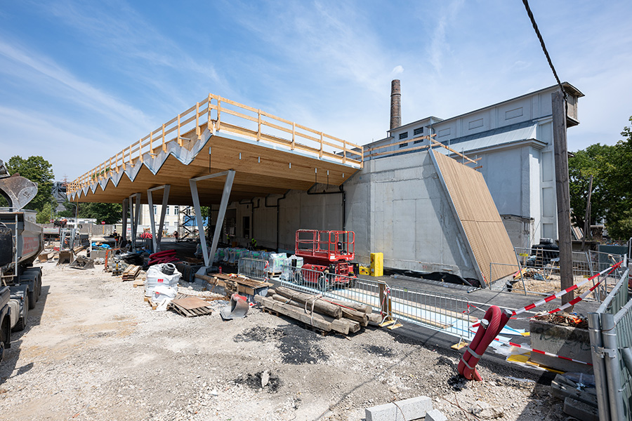 Klinik Ottakring: Neue Zufahrt Flötzersteig